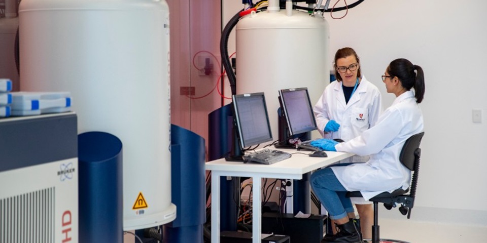 Scientists in the ANPC lab