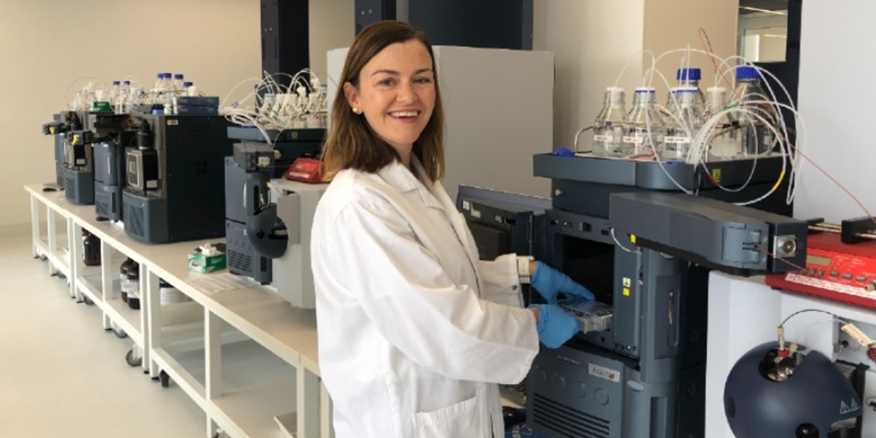 Dr Nicola Gray at the ANPC lab