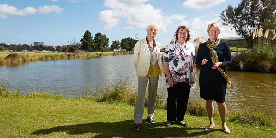 Fiona, Eeva and Rhonda feature