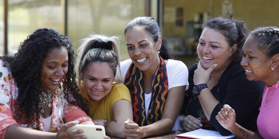 Students from Murdoch's Kulbardi Aboriginal Centre