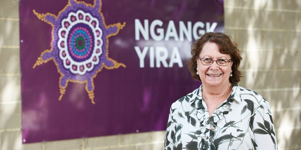 Professor Rhonda Marriott, Director of Murdoch?s Ngangk Yira Research Centre for Aboriginal Health and Social Equity