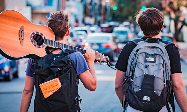 Students on gap year