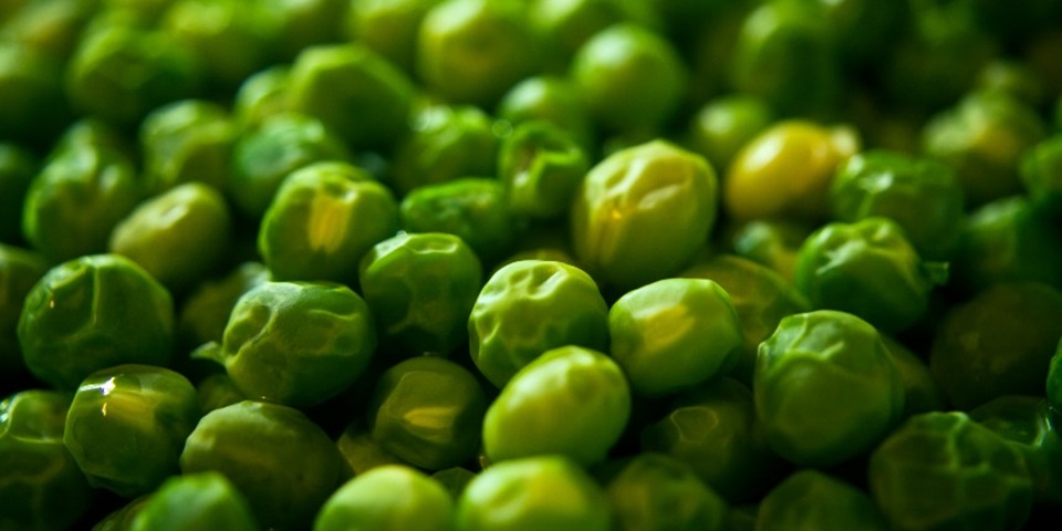 wrinkled peas getty image